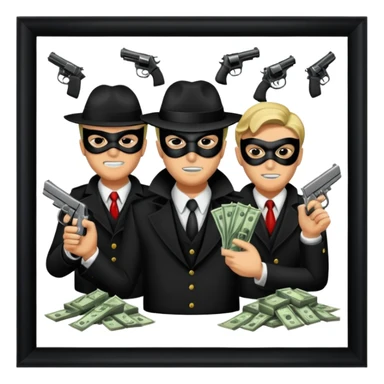 La casa de papel sticker