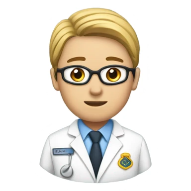 Laura de enfermera sticker