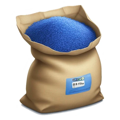 Bag of Blue Rice sticker