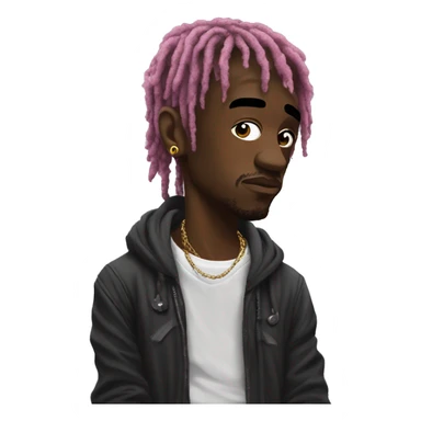Lil uzi vert thoughtful sticker