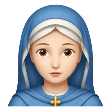 mother mary sticker
