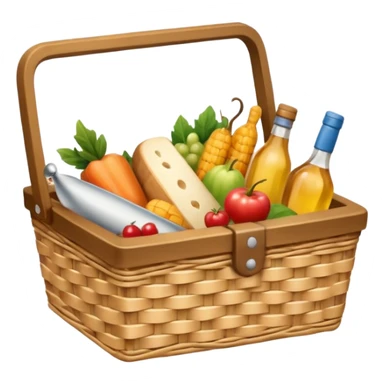 picnic basket sticker