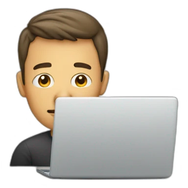 man-behind-laptop-close-head sticker