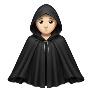 Hooded Cloak sticker