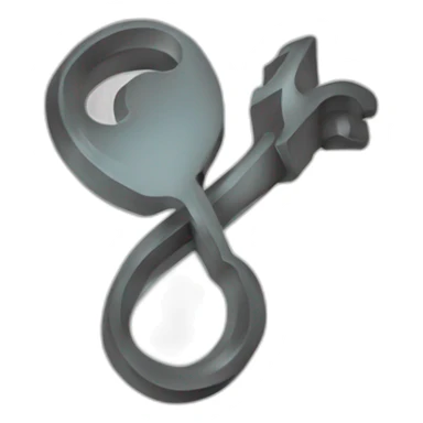 un main tenant une clef sticker
