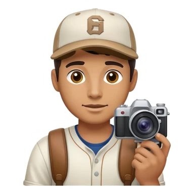 The cameraman meme sticker