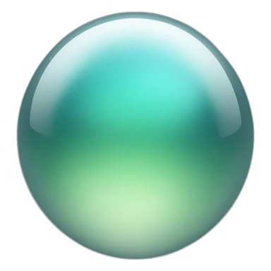 glass orb sticker