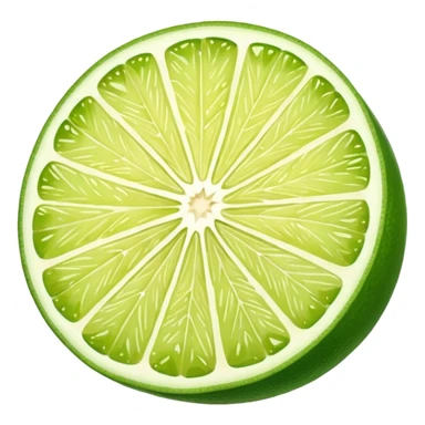 lime slice sticker