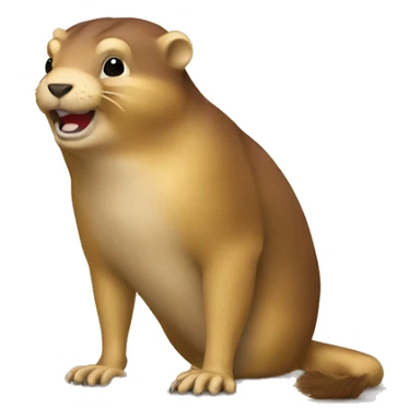 University of Minnesota Goldie gopher sticker