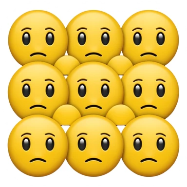 sad emoji just like in the pacman  sticker