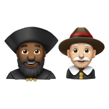 roetveeg piet met snor sticker