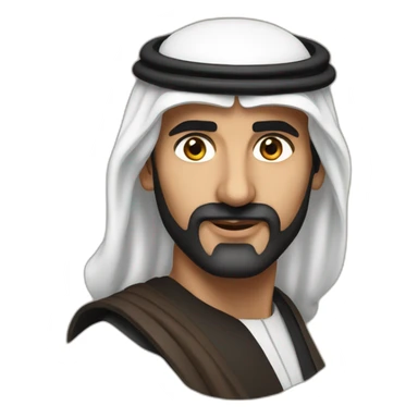 Mohammed bin Rashid sticker