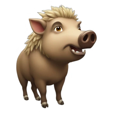 boar blnd sticker
