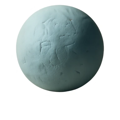 soft clay sphere bullet point sticker