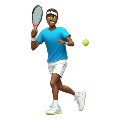 Tennisman sticker