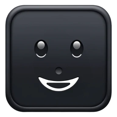 ⬛ this emoji but blacker and no highlight  sticker