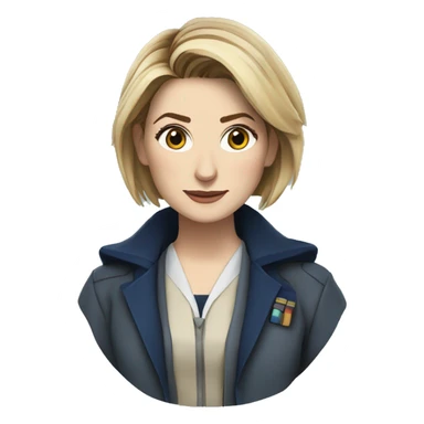 13th Doctor Who (Jodie Whittaker) sticker