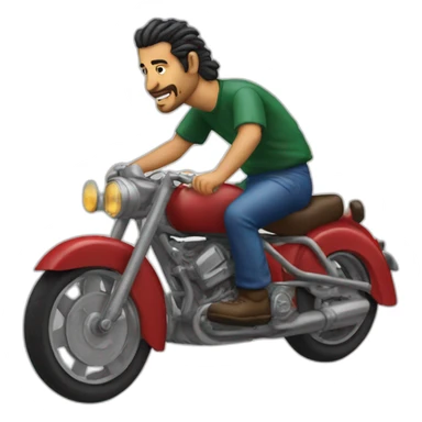 Baggio che ride e fuma sticker