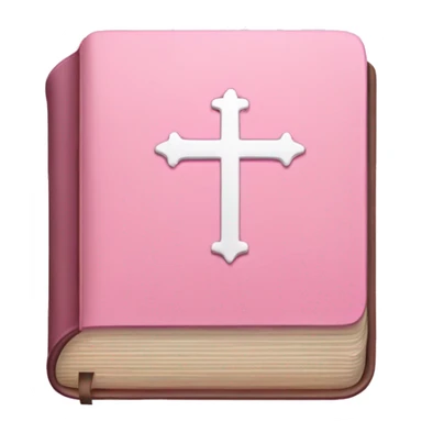 baby pink bible emoji  sticker