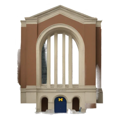 University of Michigan sticker