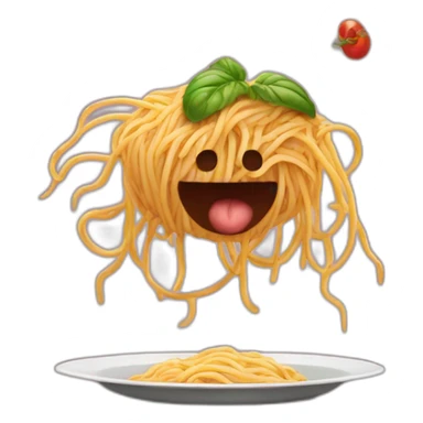 spaghetti flying monster sticker