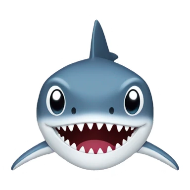 Shark lgbt color sticker