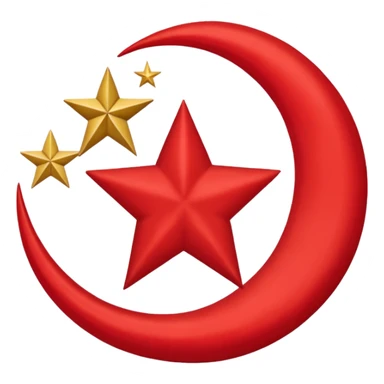 Drapeau empire ottoman sticker