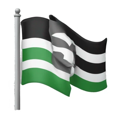 Shahada flag emoji sticker