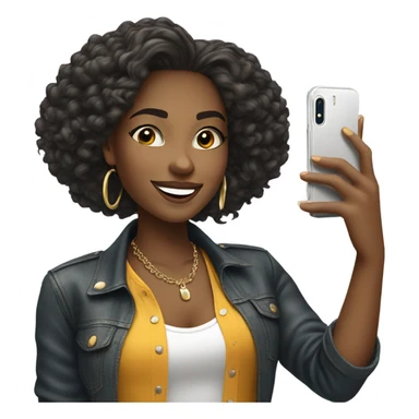 Influencer girl  sticker