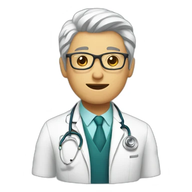 doctor using Siilo sticker