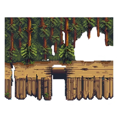 old wood dam sticker