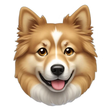dog svensk lapphund sticker