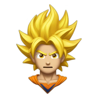 super sayan sticker
