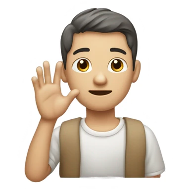 Autistic male sticker