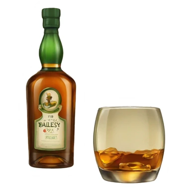 irish whiskey and baleys sticker