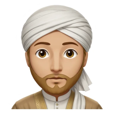 imam ali blurred face sticker