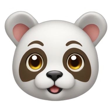 cute animal saying support sticker