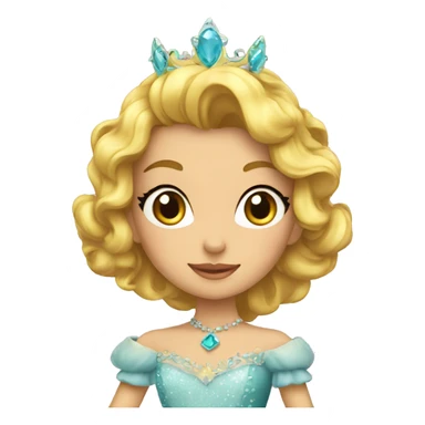 princesa encantada sticker