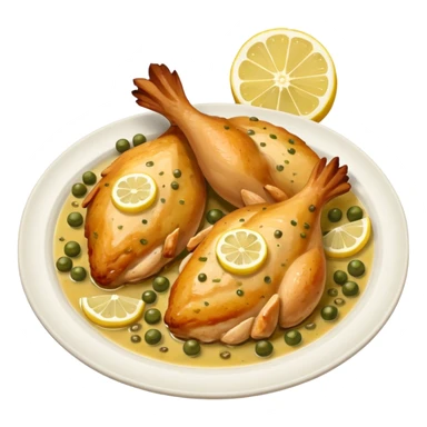 chicken piccata  sticker