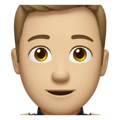 Deputy sheriff with short Brown hair and blue eyes and shoulder radio sticker