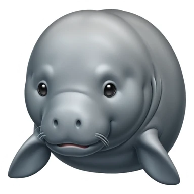 Manatee sticker