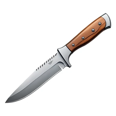 combat bushcraft knife sticker