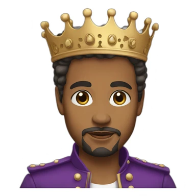 Prince the musician sticker