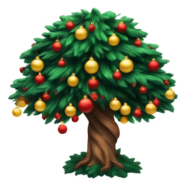 Albero di Natale aesthetic sticker