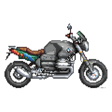 BMW 1200 motorcycle sticker