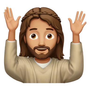 holy jesus resurrection  sticker