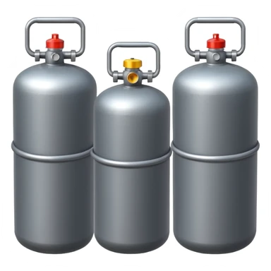gas cylinder sticker