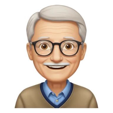 AVÔ usandi oculos sticker