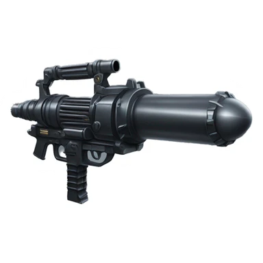 Minigun the size of a star sticker