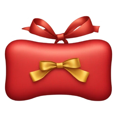 red iphone with bow sticker